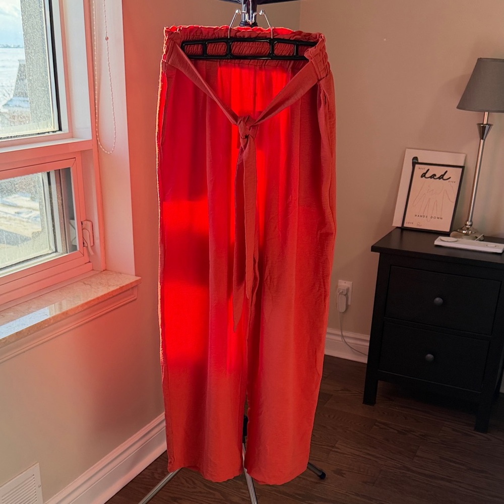 Wide leg vacation/summer pants